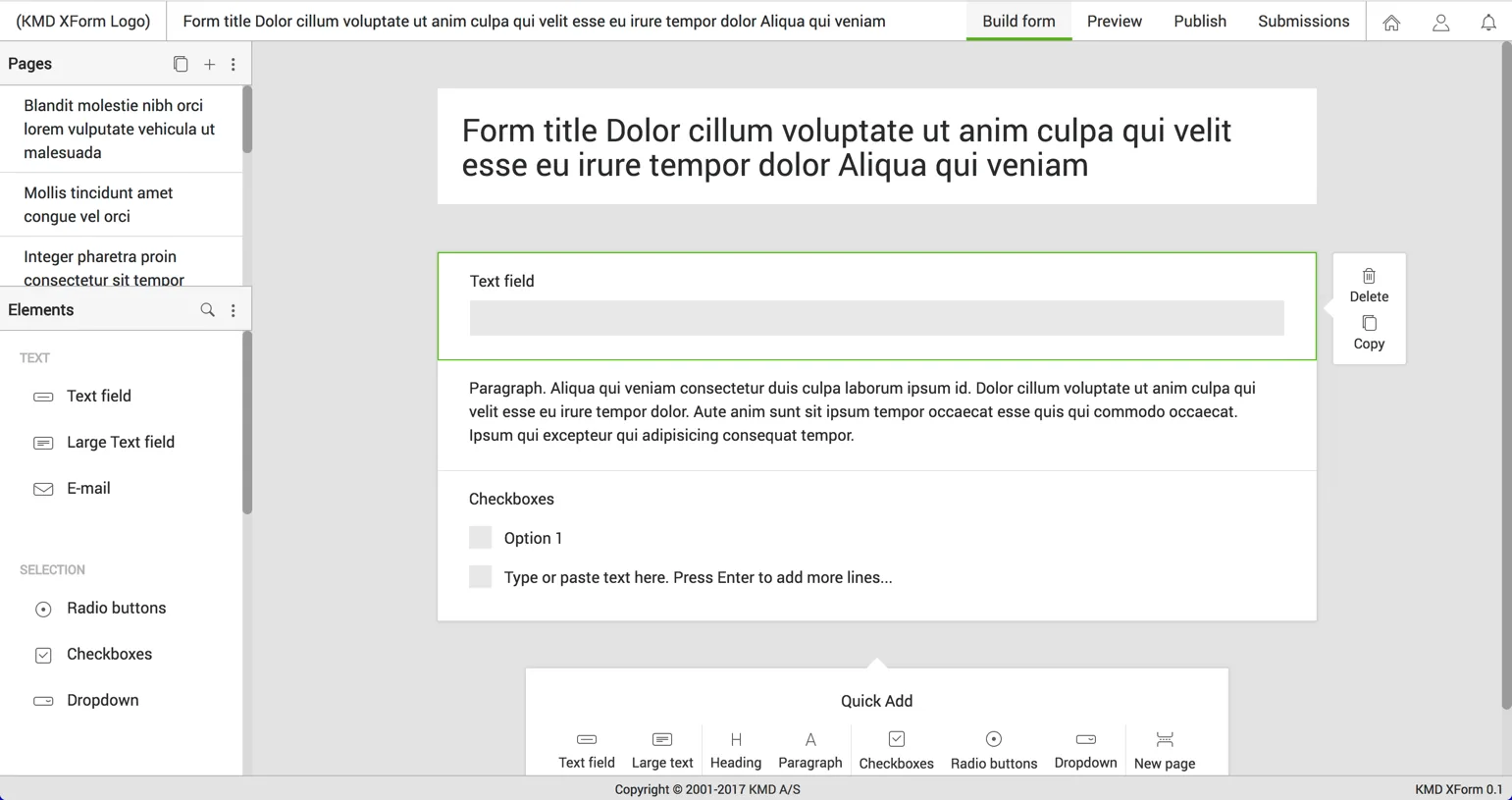 The concept and visual design was created in collaboration with other (senior) UX designers and a visual designer. Clickable HTML prototypes developed by me.