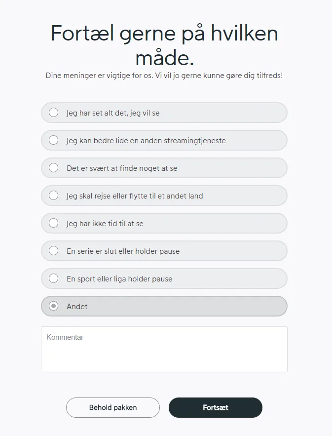 Very clear radio buttons